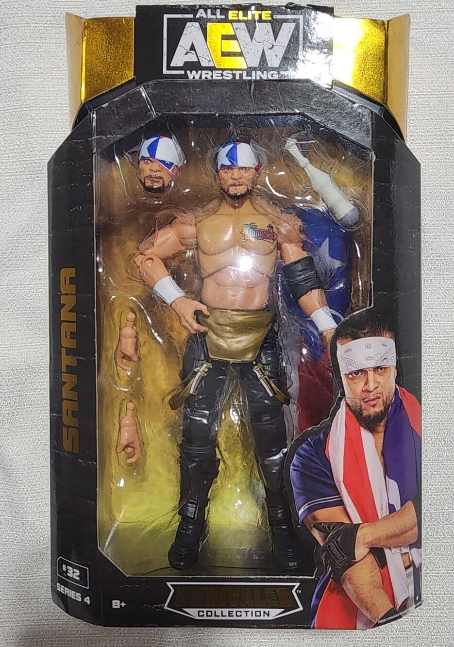 Santana Aew wrestling unrivaled collection #32